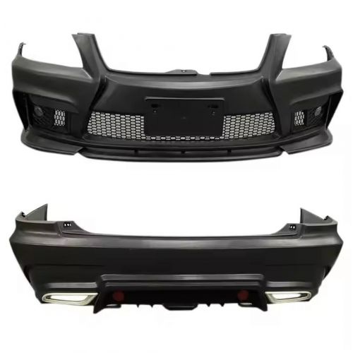 High Quality Factory Auto Parts Black Body Kit PP Car Front Bumper for TOYOTA CROWN 2005-2009